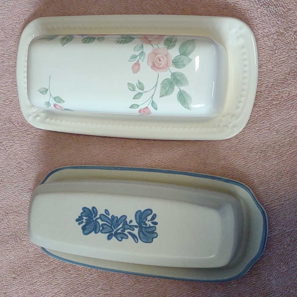 Choice of Pfaltzgraff Butter Dishes